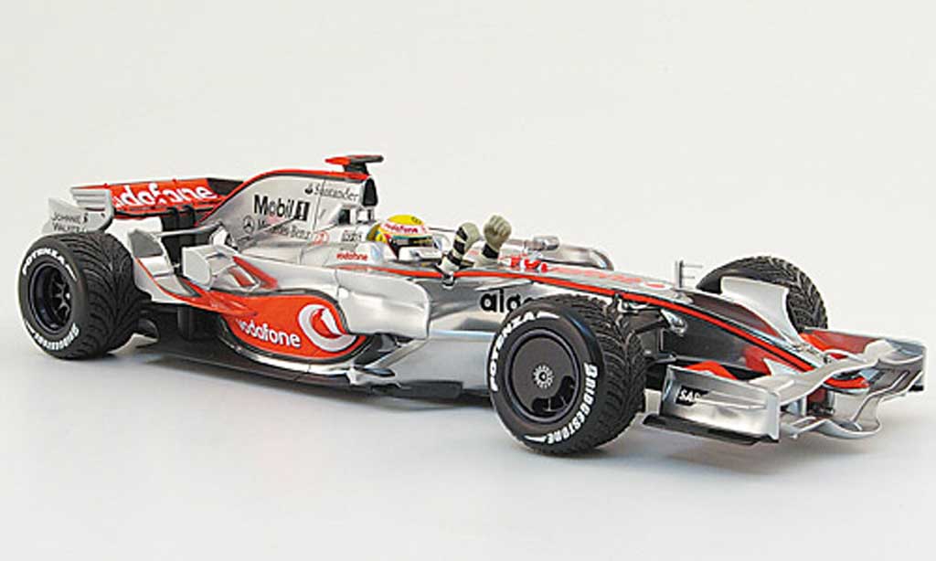 Mercedes F1 1/18 Minichamps mclaren mp 4 23 no.22 vodafone l.hamilton 2008 diecast model cars
