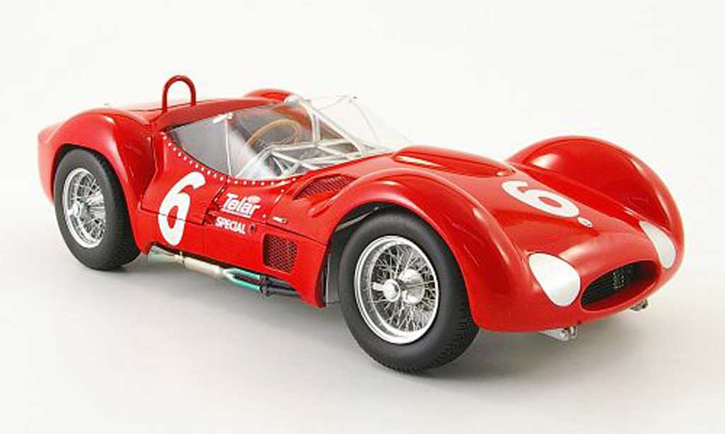 Maserati Tipo 1/18 Minichamps 61 no.6 r.penske meadowdale scca national 1961 diecast model cars