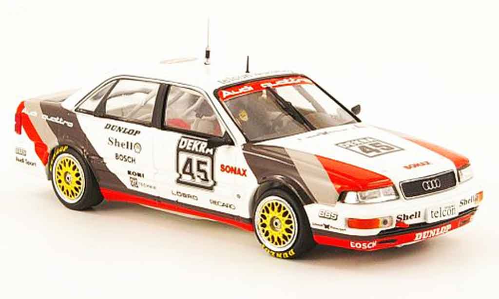Audi V8 Quattro 1/43 Minichamps Quattro DTM No.45 W.Rohrl DTM Hockenheim 1990 diecast model cars