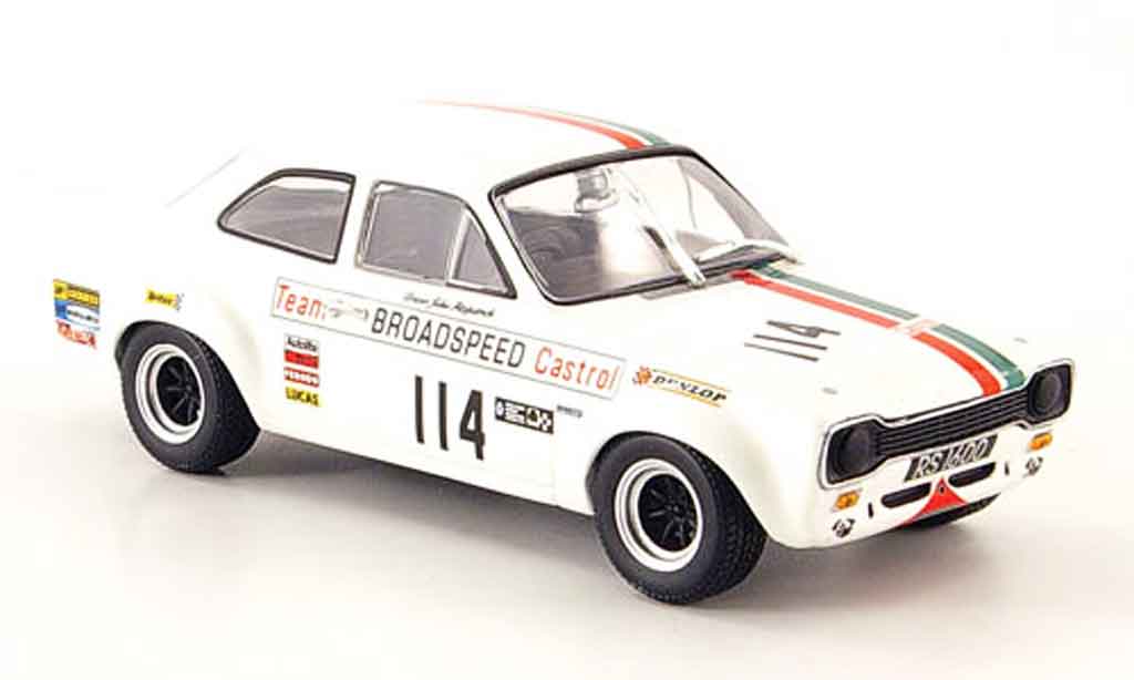Ford Escort RS 1600 1/43 Minichamps RS 1600 No.114 Castrol Brands Hatch 1971 diecast model cars