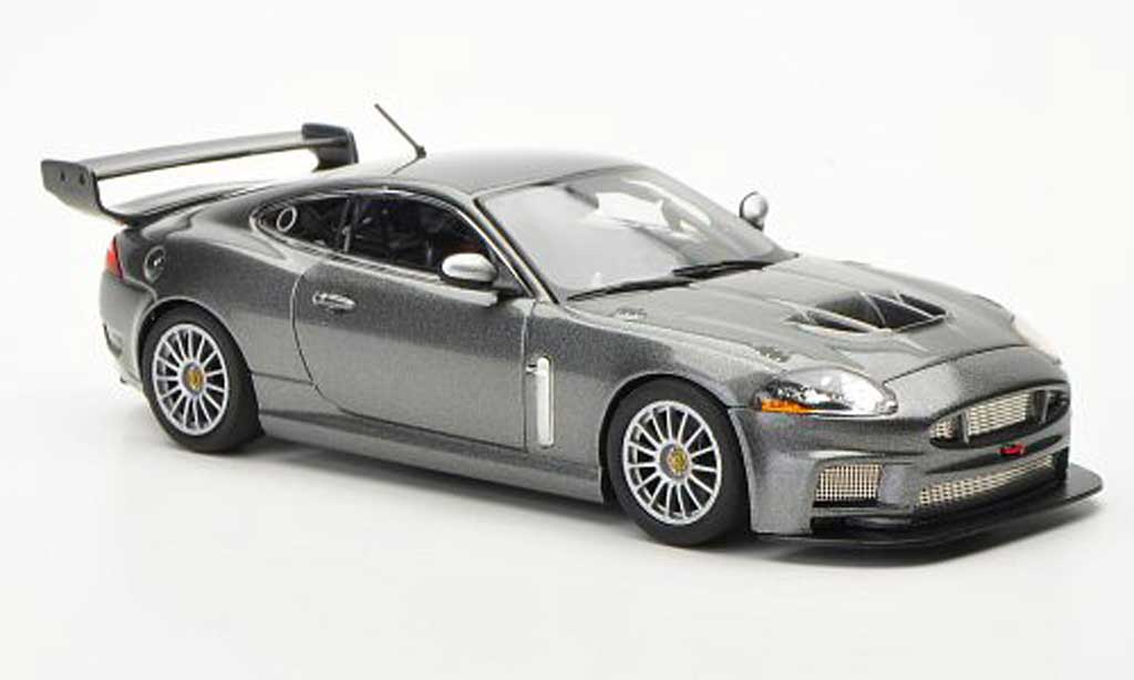 Jaguar XKR GT3 1/43 Minichamps GT3 Street grey 2008 diecast model cars