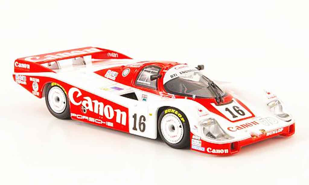 Porsche 956 1984 1/43 Minichamps 1984 L No.16 Canon 24h Le Mans diecast model cars