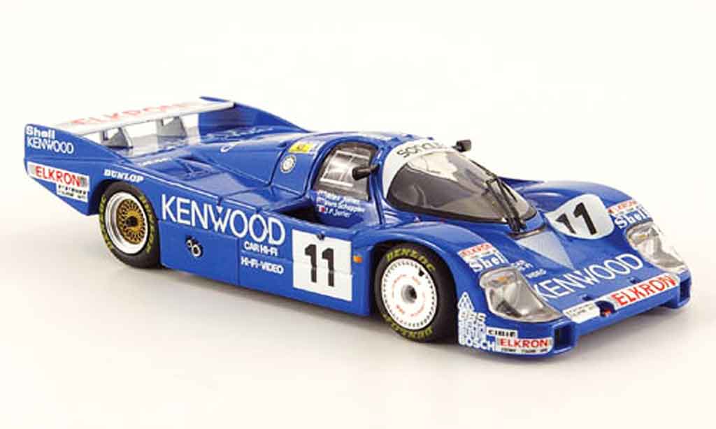 Porsche 956 1984 1/43 Minichamps 1984 L No.11 Kenwood 24h Le Mans diecast model cars