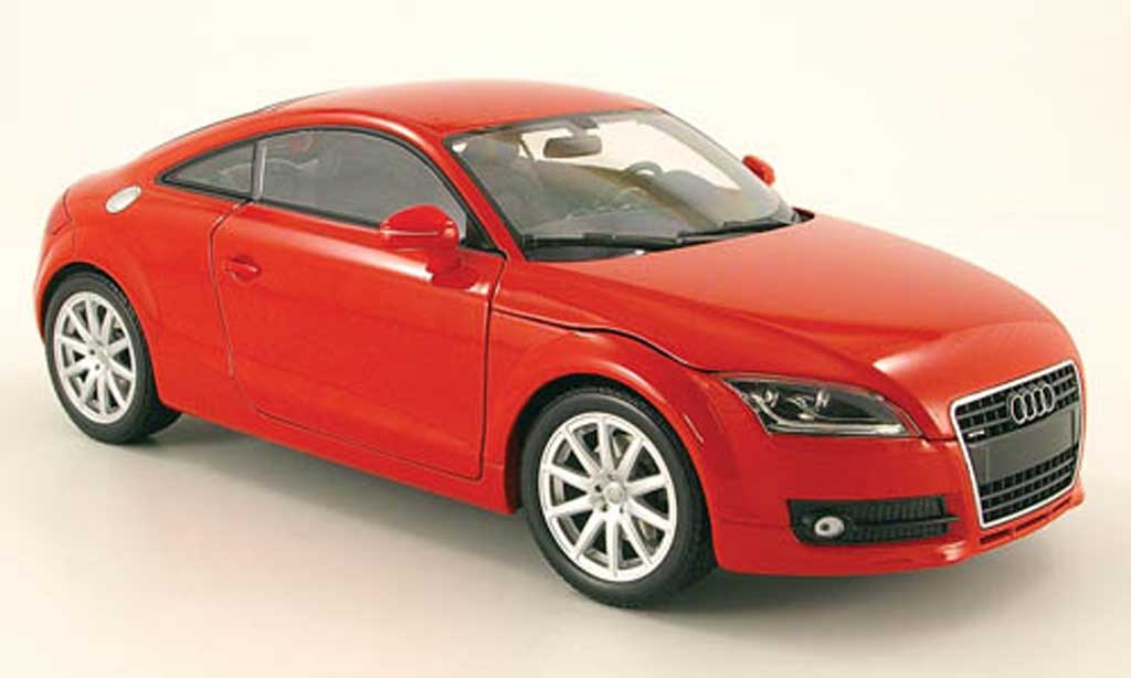 Audi TT coupe 1/18 Minichamps coupe red 2006 diecast model cars