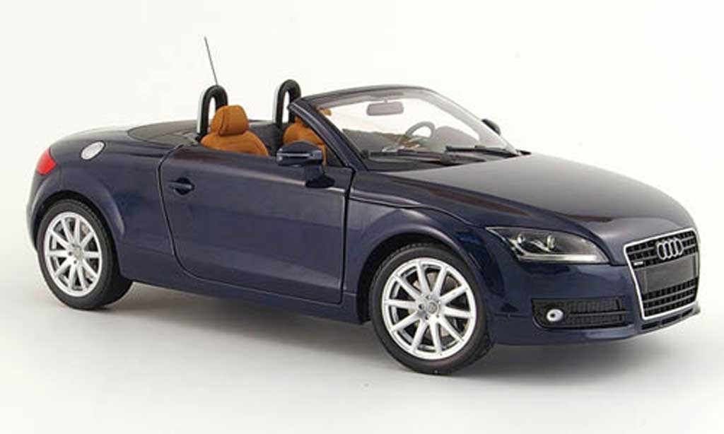 Audi TT Roadster 1/18 Minichamps Roadster blue 2006 diecast model cars
