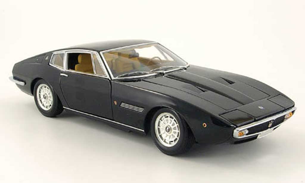 Maserati Ghibli coupe 1/18 Minichamps coupe black 1969 diecast model cars