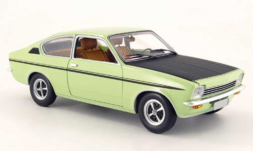 Opel Kadett coupe 1/18 Minichamps coupe c sr grun 1976 diecast model cars