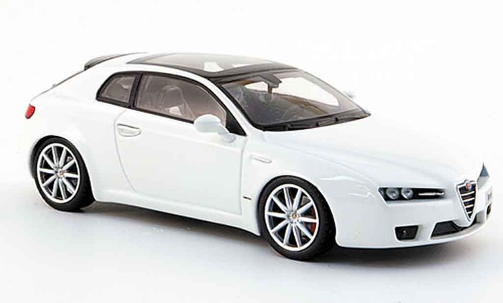 Alfa Romeo Brera 1/43 Minichamps white edizione 2008 2005 diecast model cars