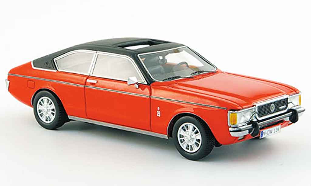 Ford Granada 1/43 Neo MKI Coupe red black liavec. Auflage 300 1975 diecast model cars