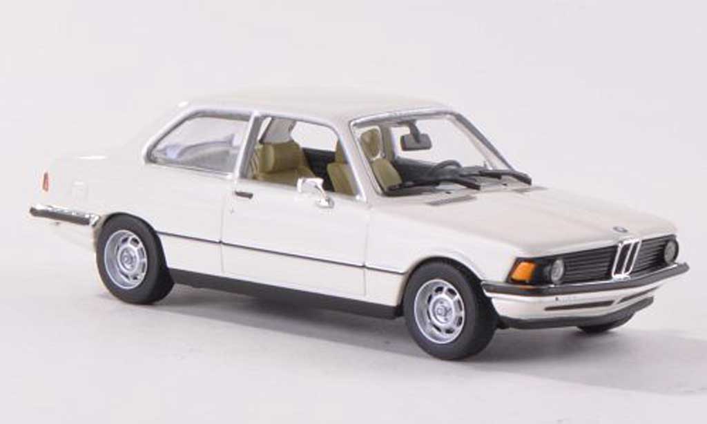 Bmw 318 E21 1/43 Minichamps E21 i (E21) white 1975 diecast model cars