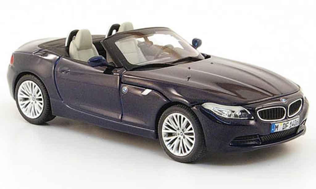Bmw Z4 E89 1/43 Minichamps E89 blue 2009 diecast model cars