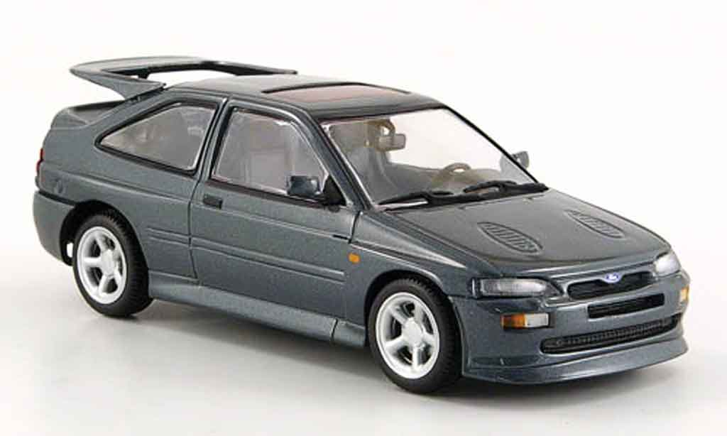 Ford Escort Cosworth 1/43 Minichamps Cosworth grey 1992 diecast model cars