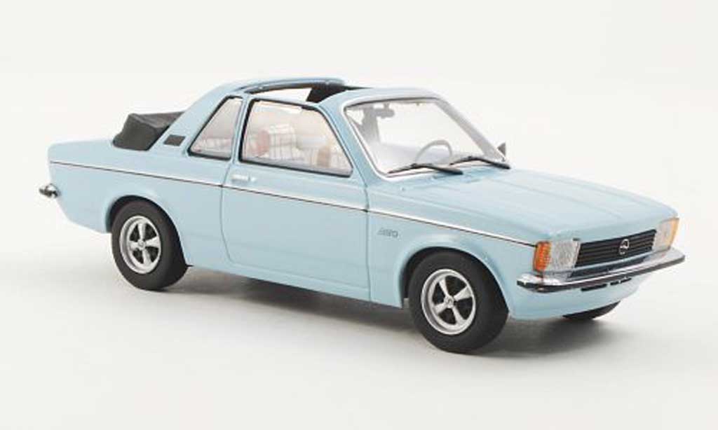 Opel Kadett C 1/43 Minichamps C Aero blue 1978 diecast model cars