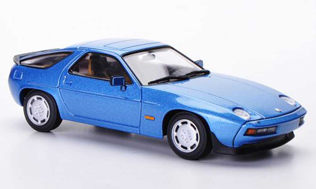 Porsche 928 1979 1/43 Minichamps 1979 S blue diecast model cars