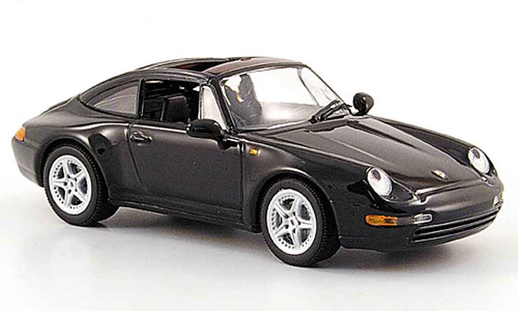 Porsche 993 Targa 1/43 Minichamps Targa Targa () black 1995 diecast model cars