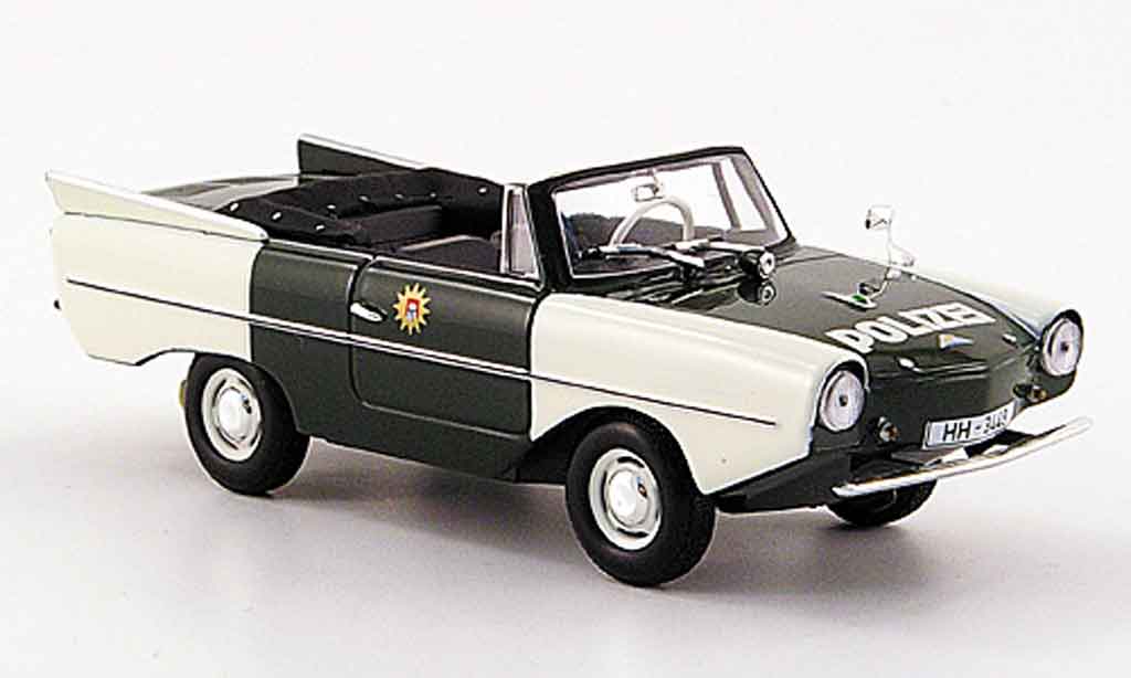 Amphicar Police 1/43 Minichamps police Hamburg 1965 diecast model cars