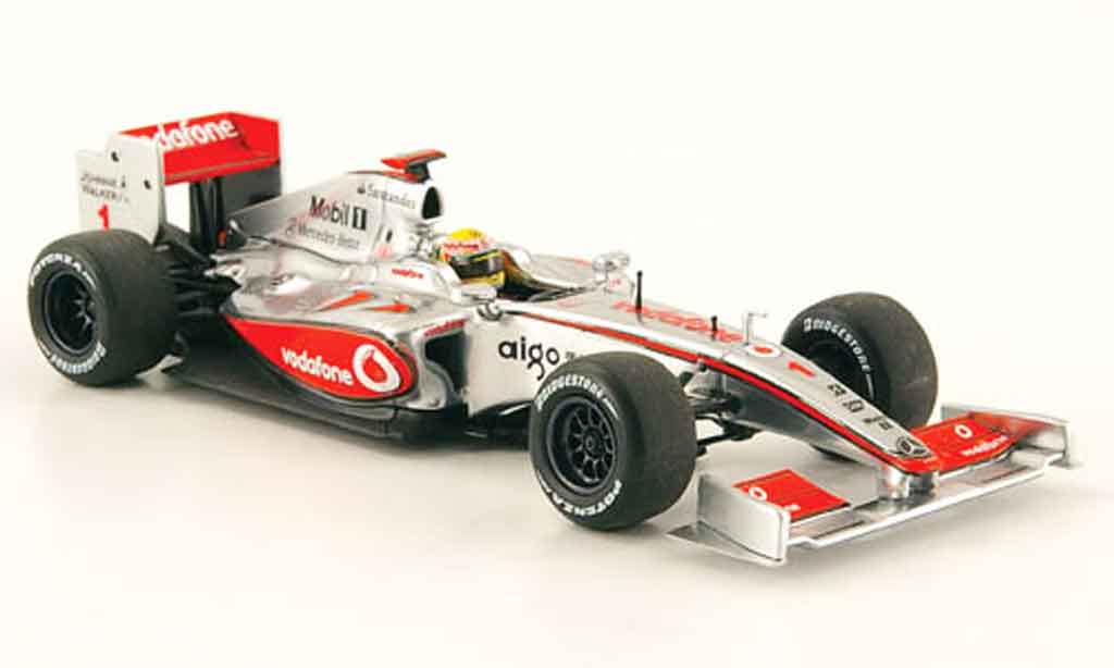 Mercedes F1 1/43 Minichamps McLaren No.1 Showcar L.Hamilton 2009 diecast model cars