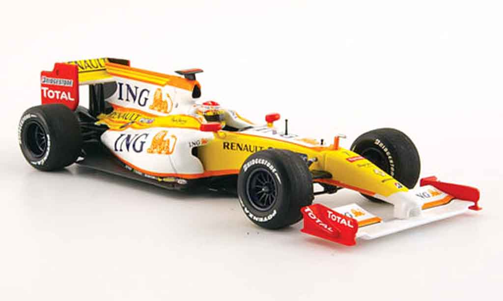 Renault F1 1/43 Minichamps f 1 showcar no.7 2009 diecast model cars