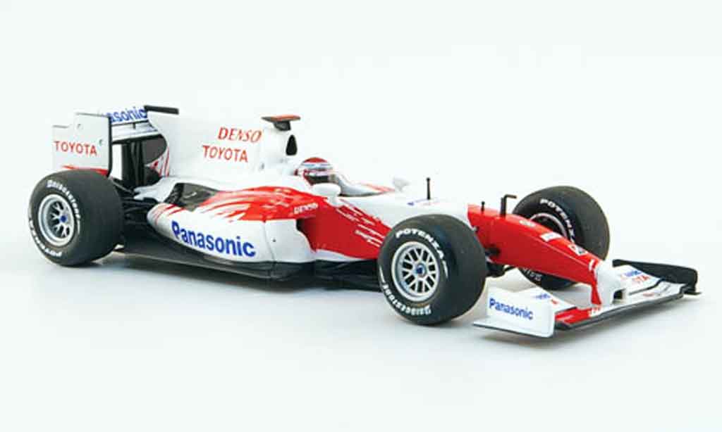 Toyota F1 1/43 Minichamps showcar panasonic j.trulli 2009 diecast model cars