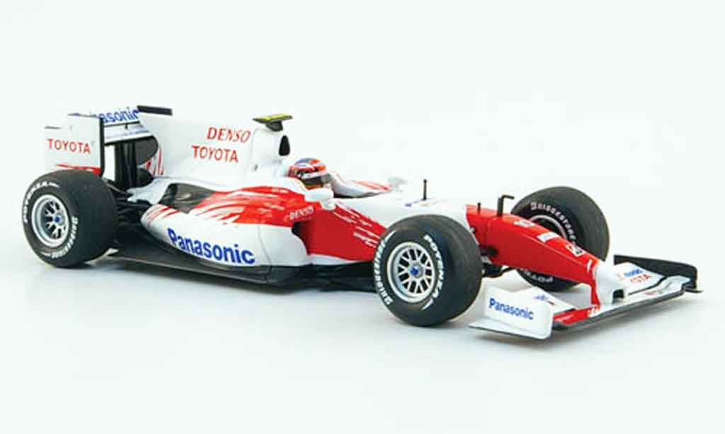 Toyota F1 1/43 Minichamps f 1 showcar panasonic t.glock 2009 diecast model cars