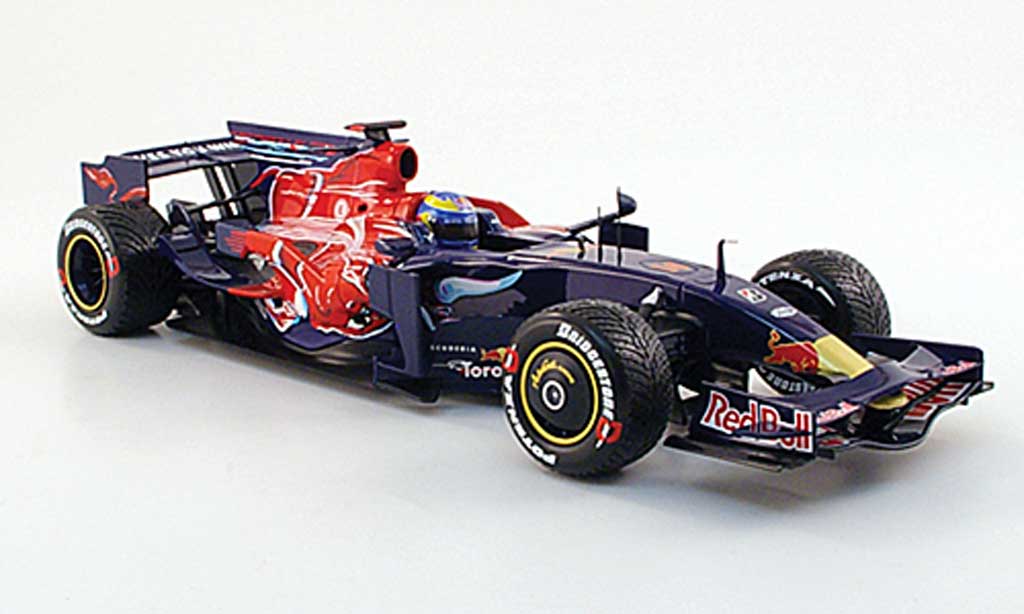 Toro Rosso STR3 1/18 Minichamps no.14 red bull f1 saison 2008 s.bourdais diecast model cars