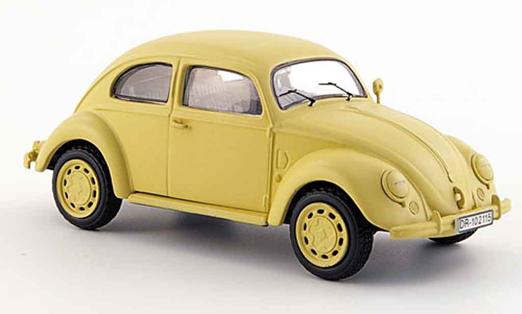 Volkswagen Coccinelle 1/43 Schuco brezelreichsverkehrsdirektion minsk beige diecast model cars