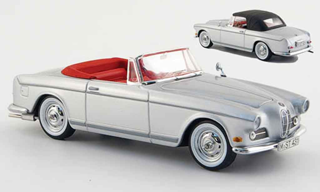 Bmw 503 1/43 Schuco grey metallisee inklusive Softtop 1956 diecast model cars