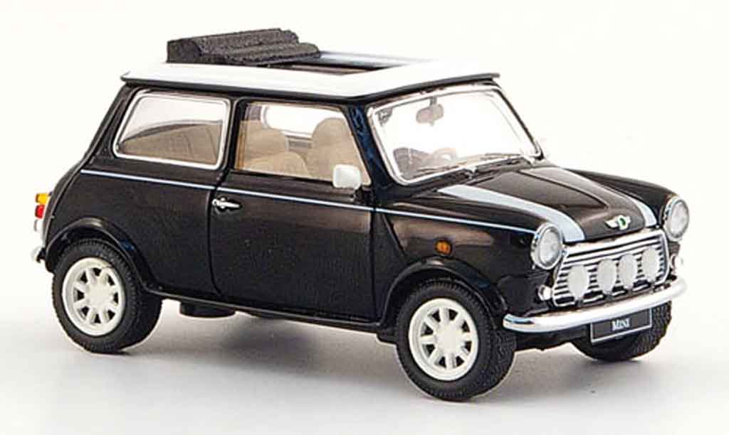 Austin Mini Cooper 1/43 Schuco Cooper black white 1990 diecast model cars