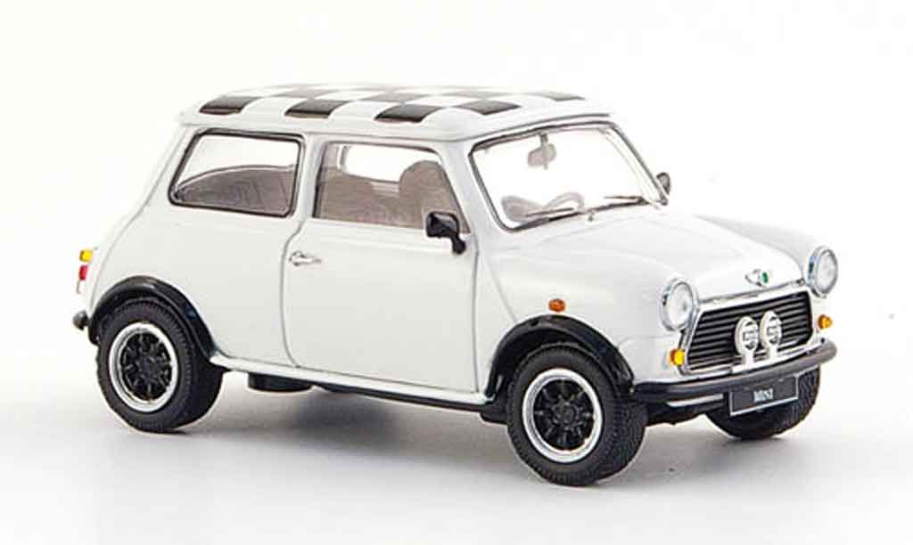 Austin Mini Cooper 1/43 Schuco Cooper white 1990 diecast model cars