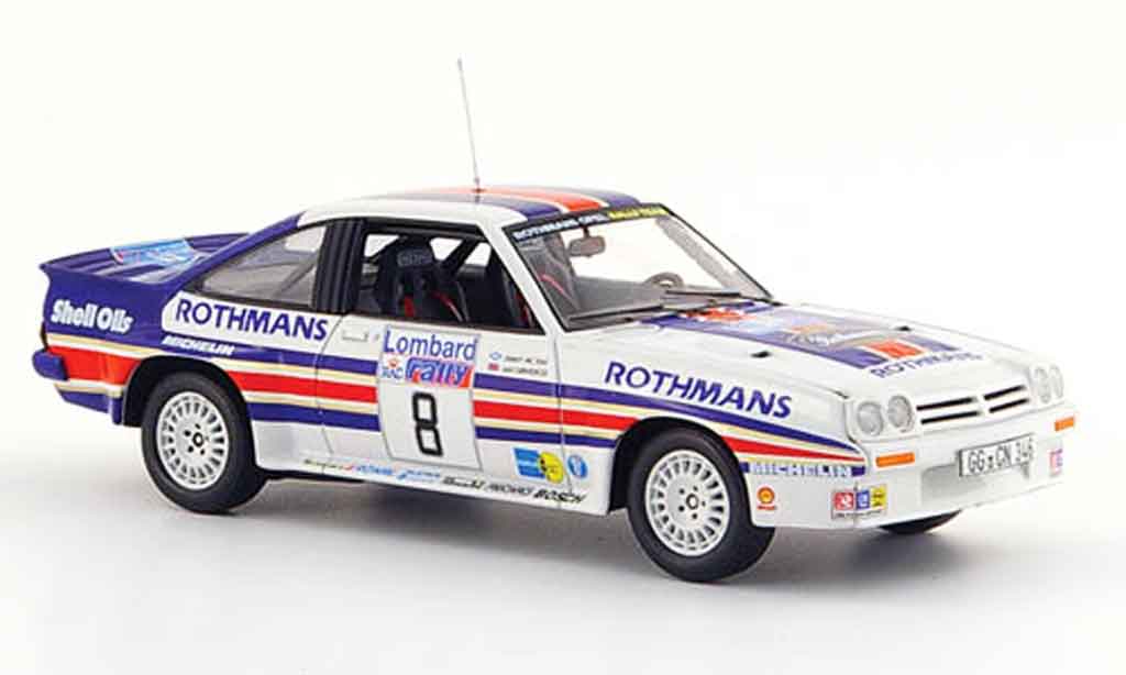 Opel Manta B 1/43 Schuco B 400 no.8 redhmans rallye england 1983 diecast model cars