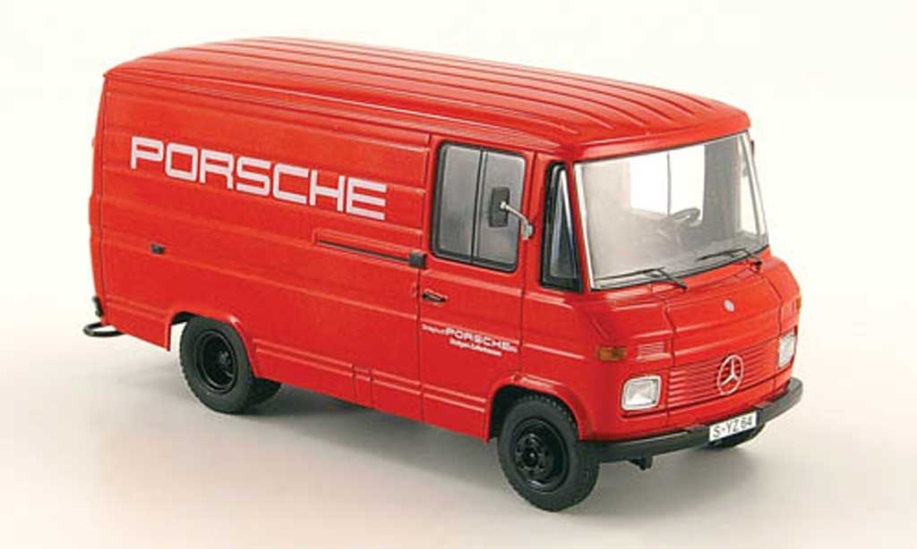 Mercedes L408 1/43 Schuco Van Porsche diecast model cars