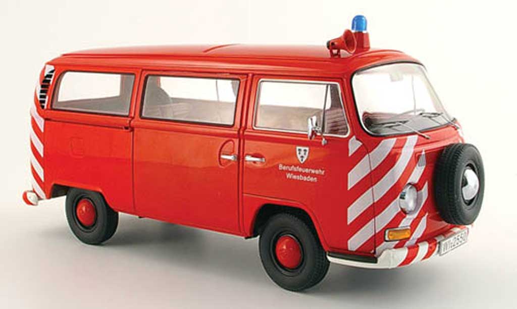 Volkswagen Combi 1/18 Schuco pompier diecast model cars