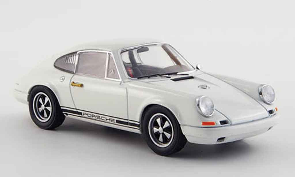 Porsche 911 1/43 Ebbro R white 1967 diecast model cars