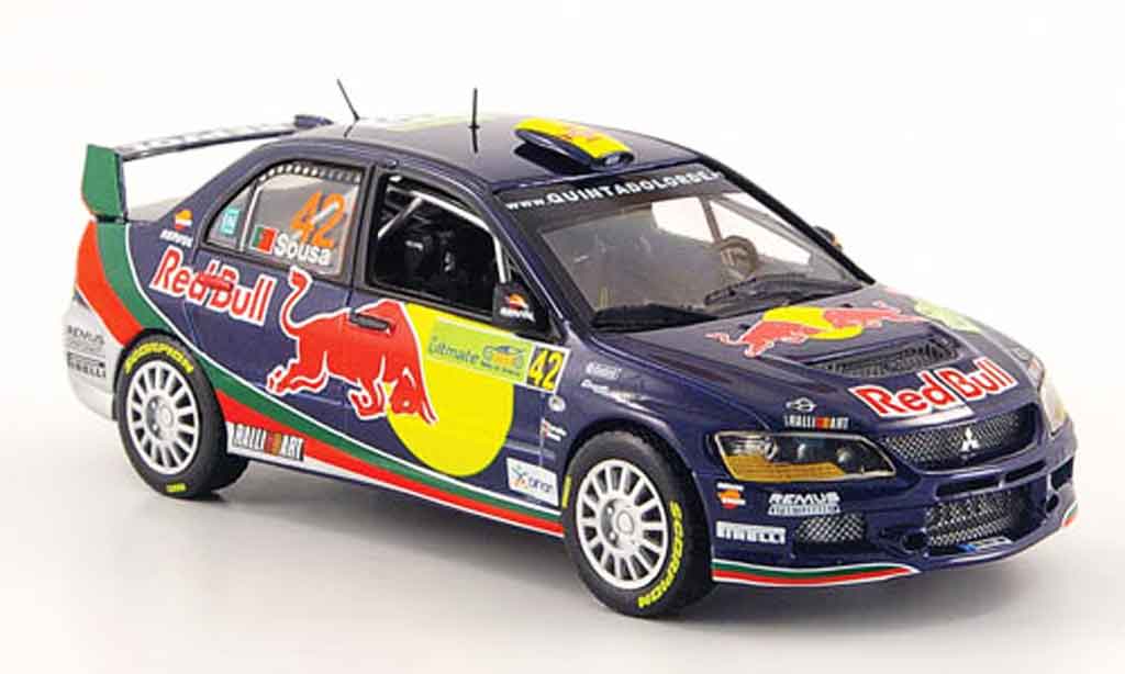 Mitsubishi Lancer Evolution IX 1/43 Vitesse Evolution IX No.42 Red Bull Rally Akropolis 2008 diecast model cars