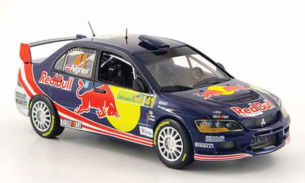 Mitsubishi Lancer Evolution IX 1/43 Vitesse Evolution IX No.41 Red Bull Rally Akropolis 2008 diecast model cars
