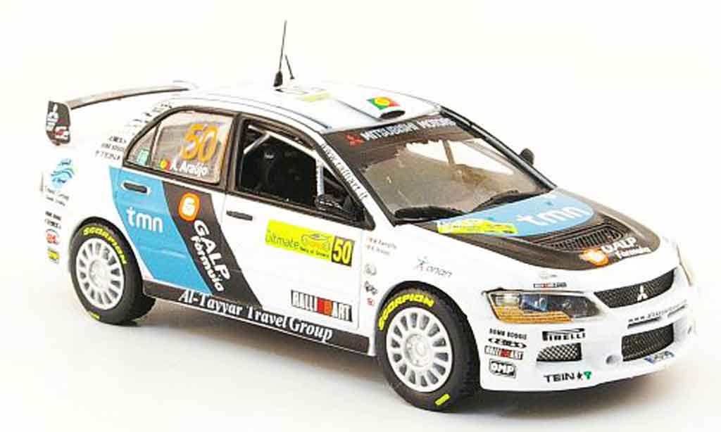 Mitsubishi Lancer Evolution IX 1/43 Vitesse Evolution IX No.50 PWRC Rally Griechenland 2008 diecast model cars