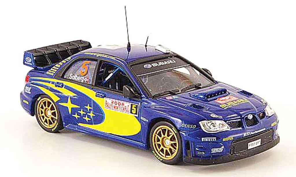 Subaru Impreza WRC 1/43 Vitesse WRC 07 no.5 rallye monte carlo 2008 diecast model cars