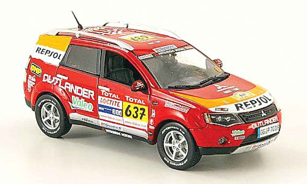 Mitsubishi Outlander 1/43 Vitesse No.637 Support Car Rally Dakar 2009 diecast model cars
