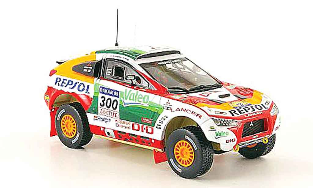 Mitsubishi Lancer Evolution X 1/43 Vitesse Evolution X Racing No.300 Rally Dakar 2009 diecast model cars