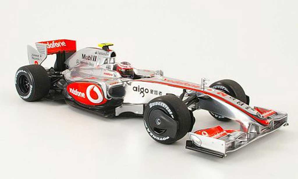 Mercedes F1 1/18 Minichamps mclaren mp 4/24 no.2 vodafone h.kovalainen 2009 diecast model cars