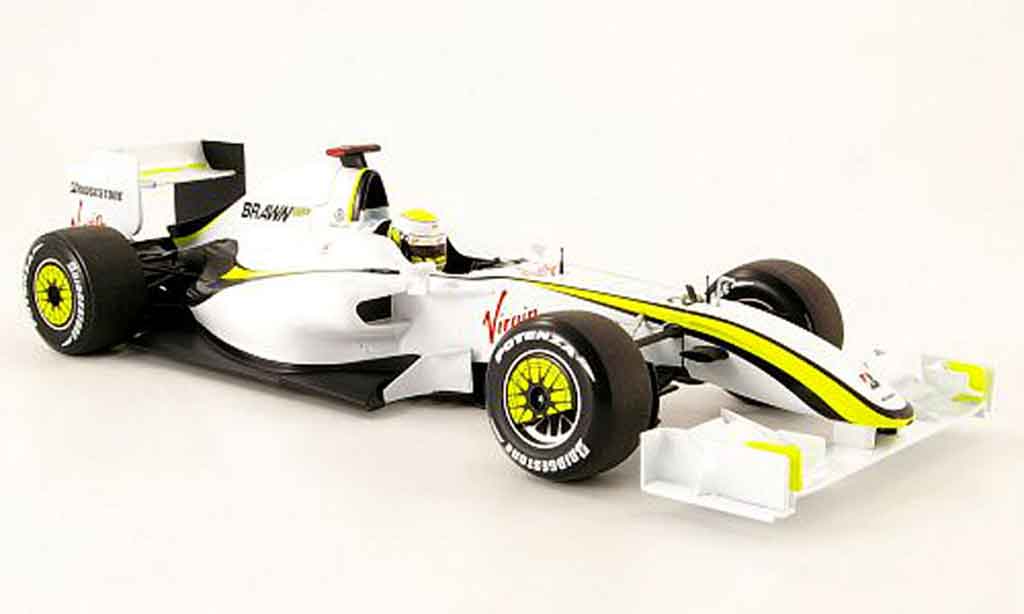Mercedes F1 1/18 Minichamps brawn gp bgp 001 no.22 virgin j. button f1 2009 diecast model cars