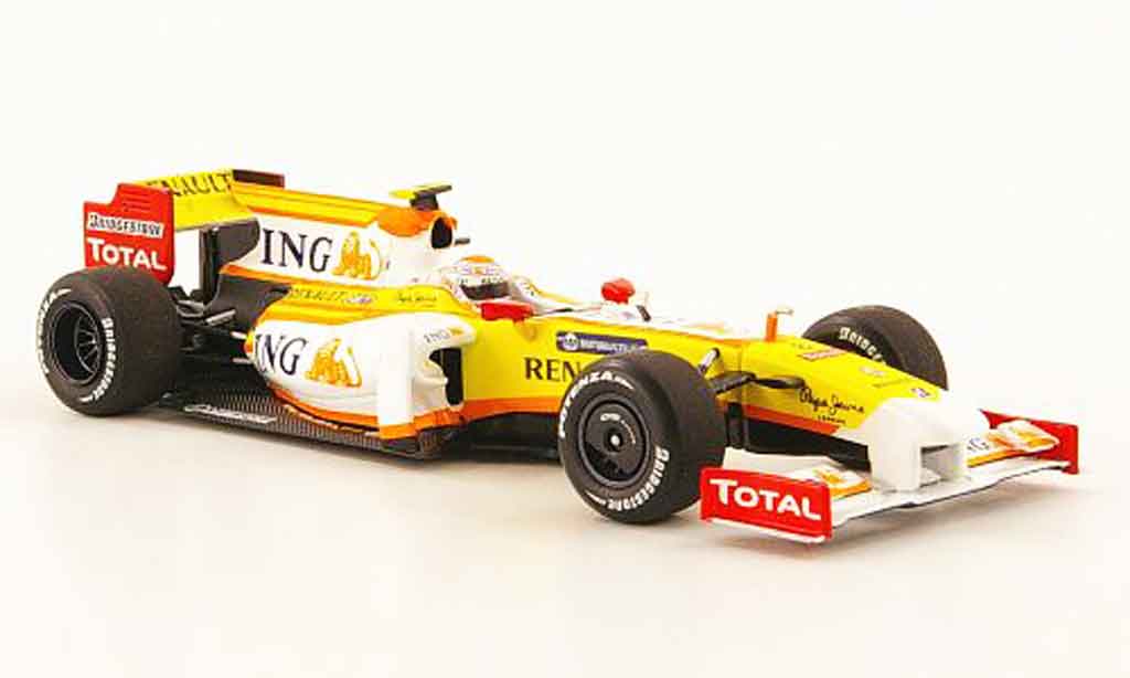 Renault F1 1/43 Minichamps r 29 no.8 ing piquet 2009 diecast model cars