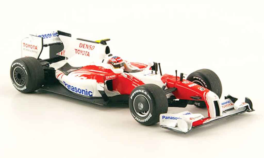 Toyota F1 1/43 Minichamps tf 109 no.10 panasonic t.glock gp australien 2009 diecast model cars