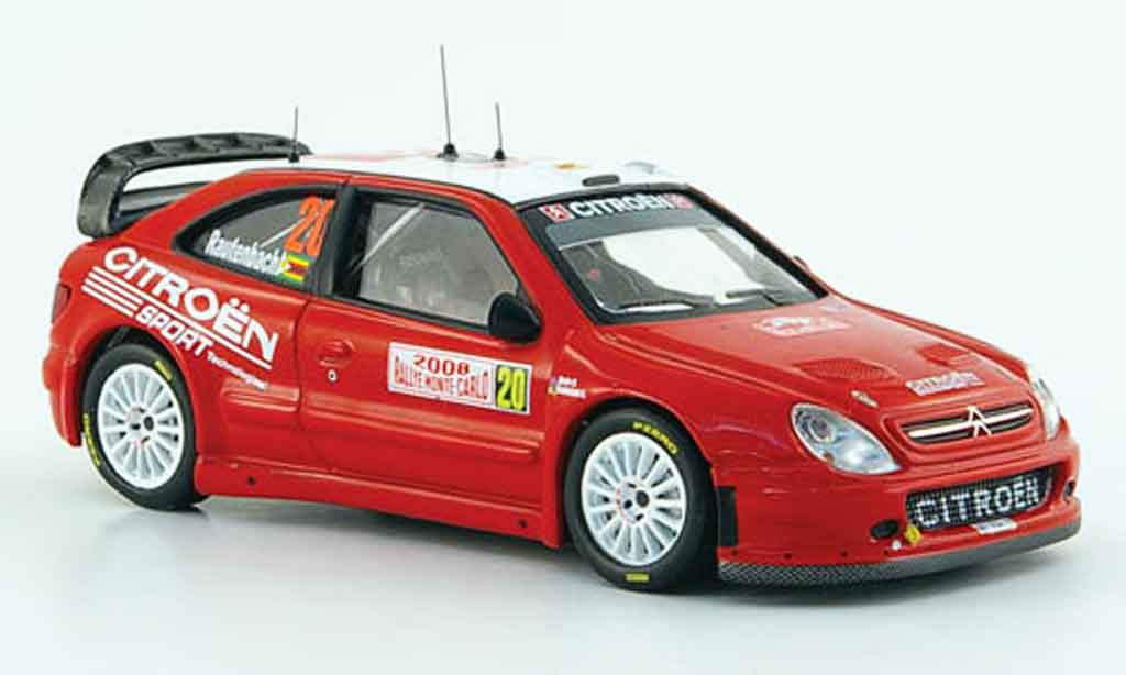 Citroen Xsara WRC 2008 1/43 IXO WRC 2008 no.20 rautenbach senior rallye monte carlo diecast model cars