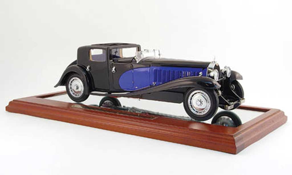Bugatti Royale 1/18 Bauer coupe de ville black blue 1931 diecast model cars
