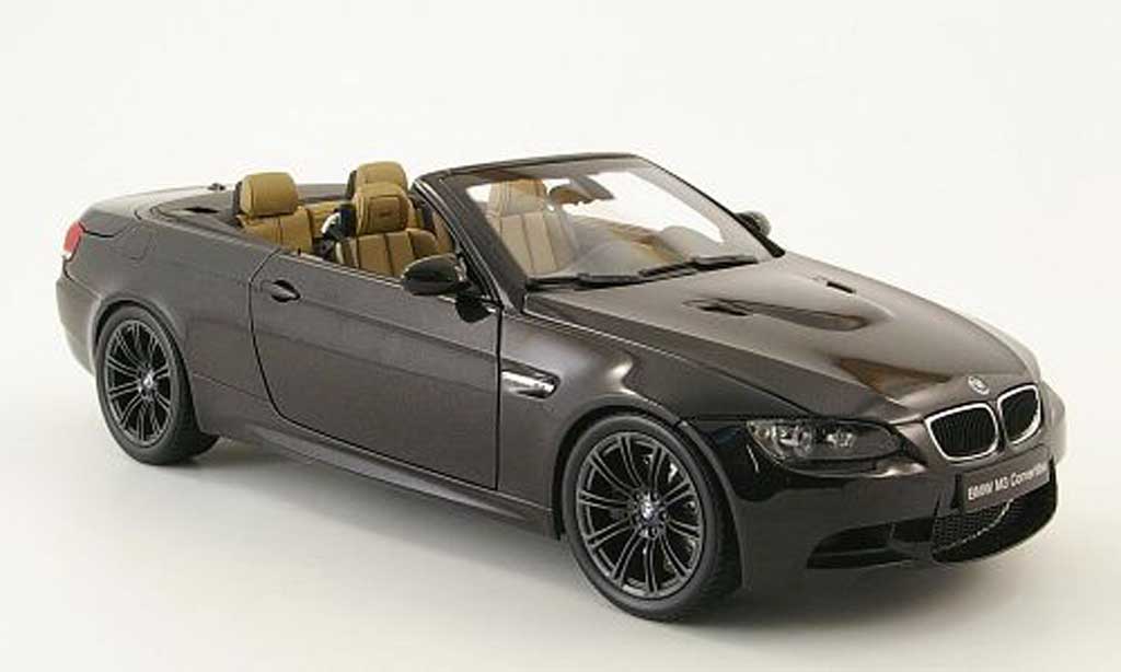 Bmw M3 E93 1/18 Welly E93 cabriolet black diecast model cars
