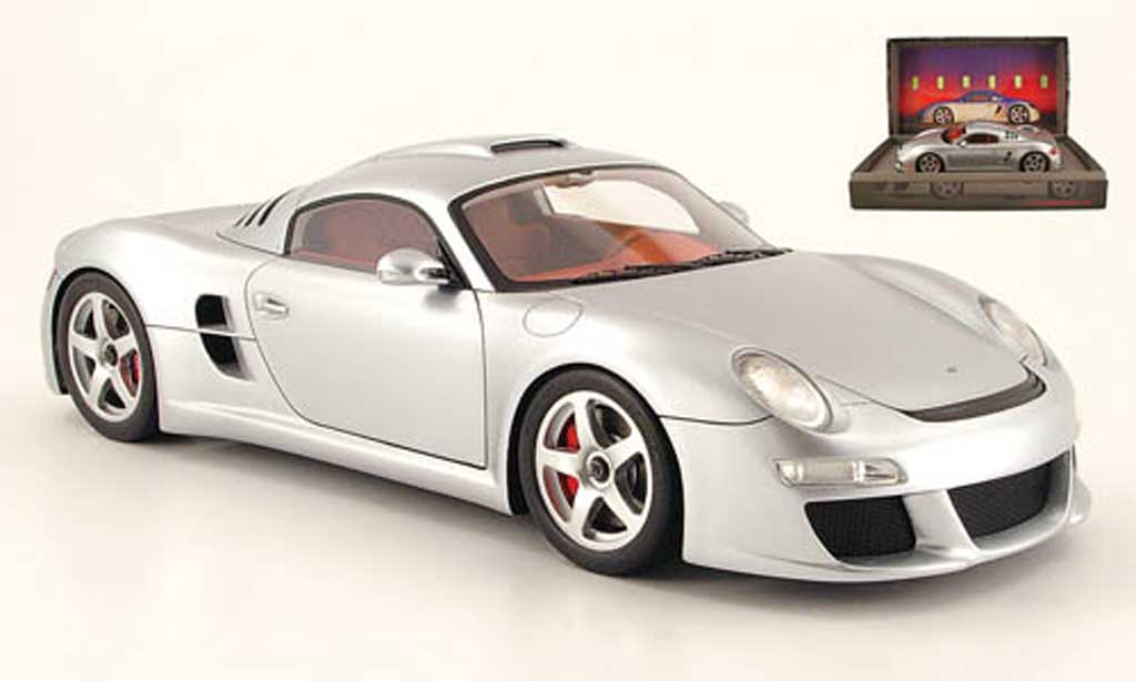 Ruf CTR RUF 1/18 Spark Porsche 911 RUF ctr 3 grey diecast model cars