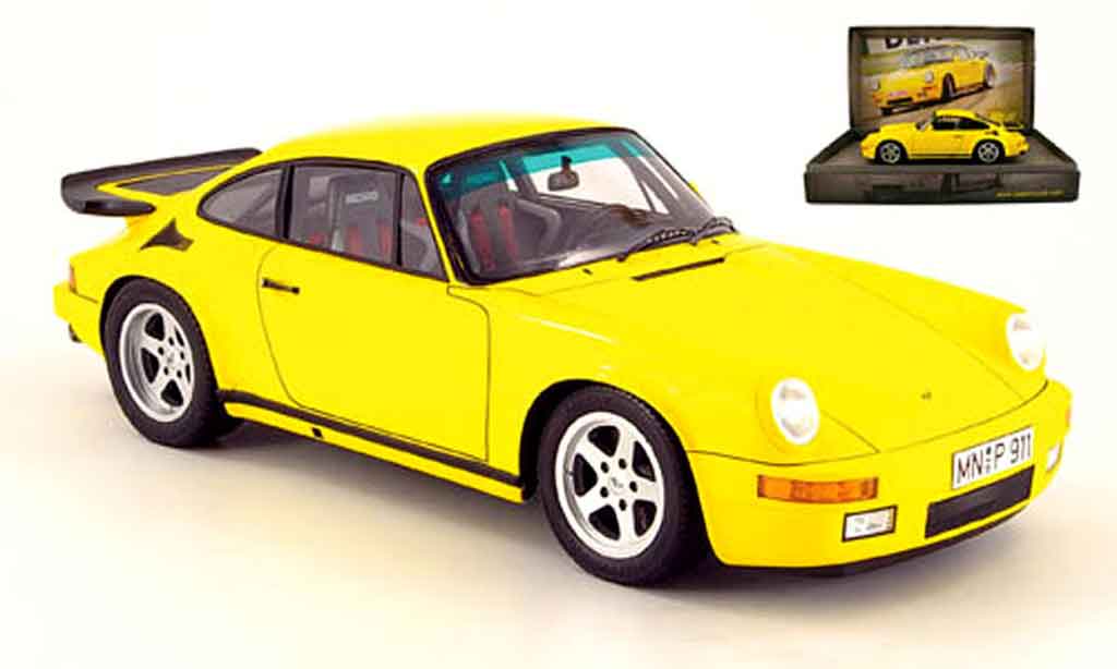 Ruf CTR RUF 1/18 Spark Porsche 911 RUF ctr yellow bird diecast model cars