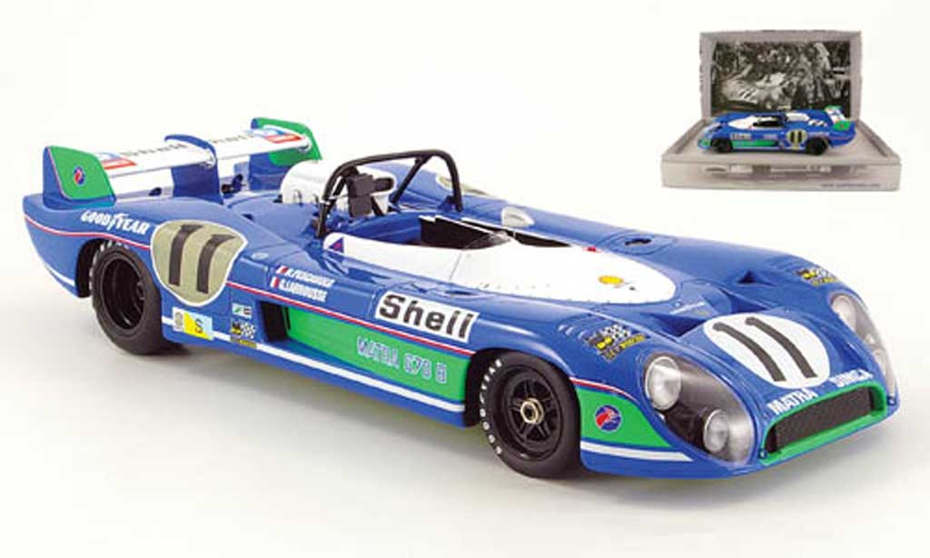 Simca Matra 1/18 Spark ms 670 no.11 sieger le mans 1973 diecast model cars