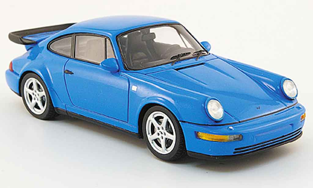Ruf RCT 1/43 Spark Evo blue 1992 diecast model cars